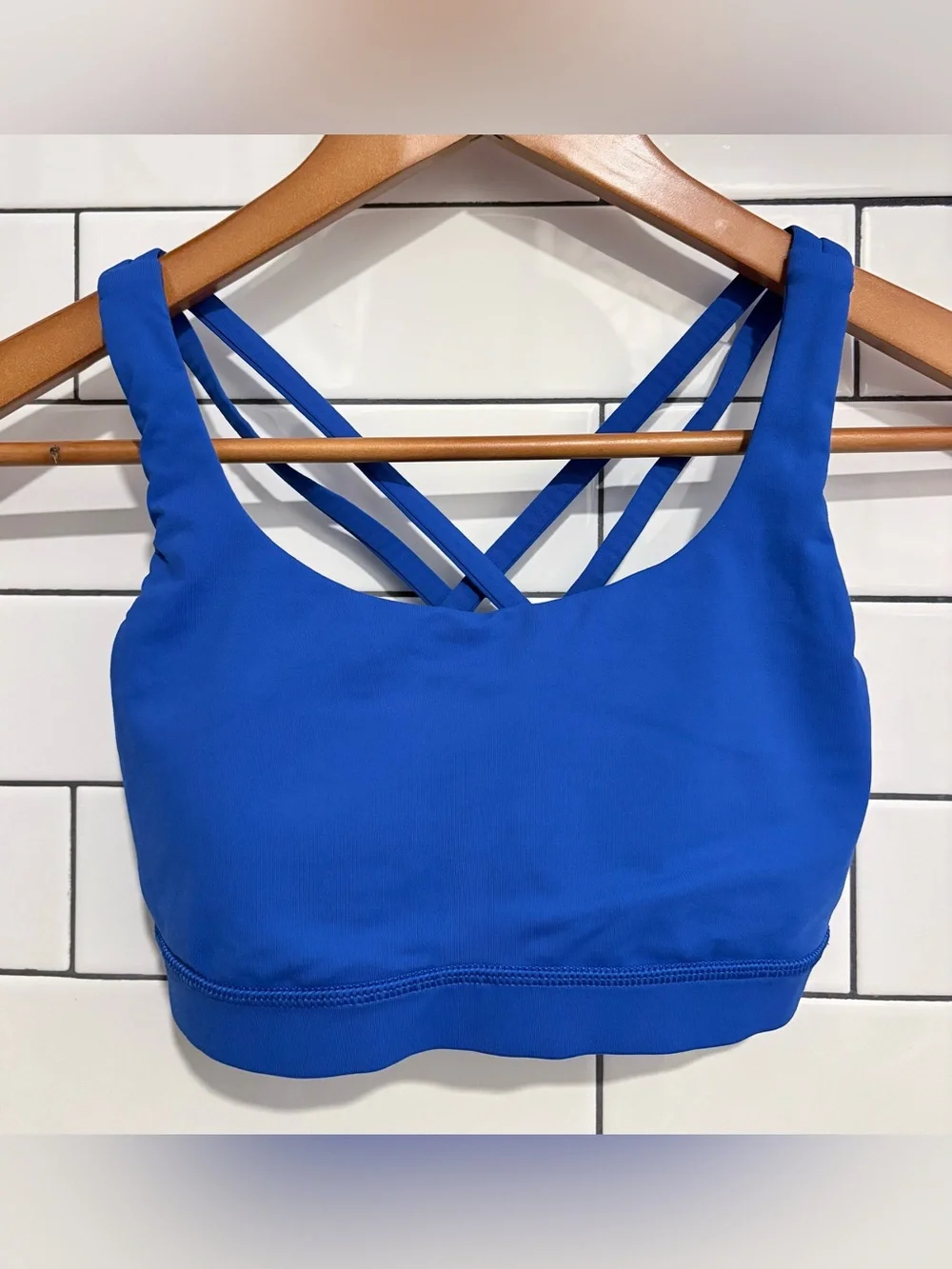 Lululemon Energy Bra *Medium Support, Cerulean Blue 2